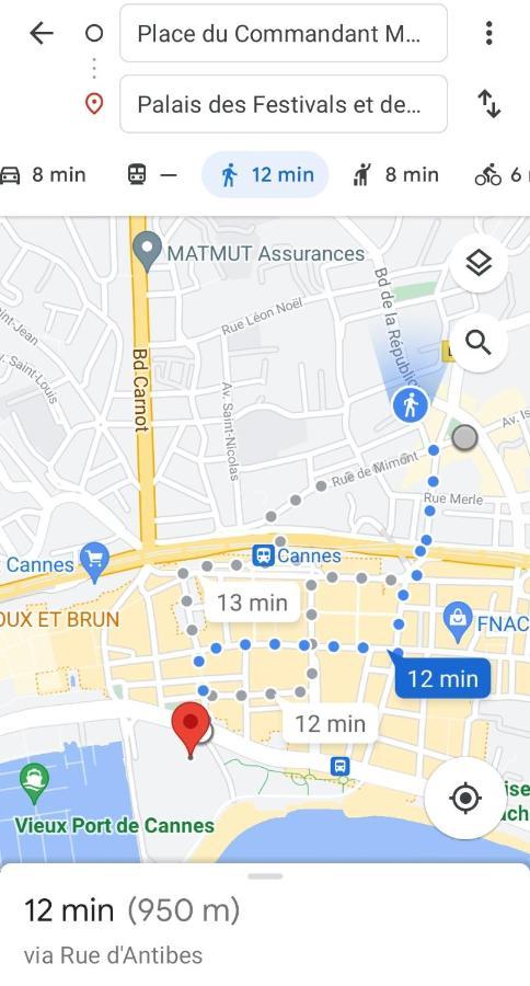 Studio En Plein Centre Ville De Cannes Exteriér fotografie